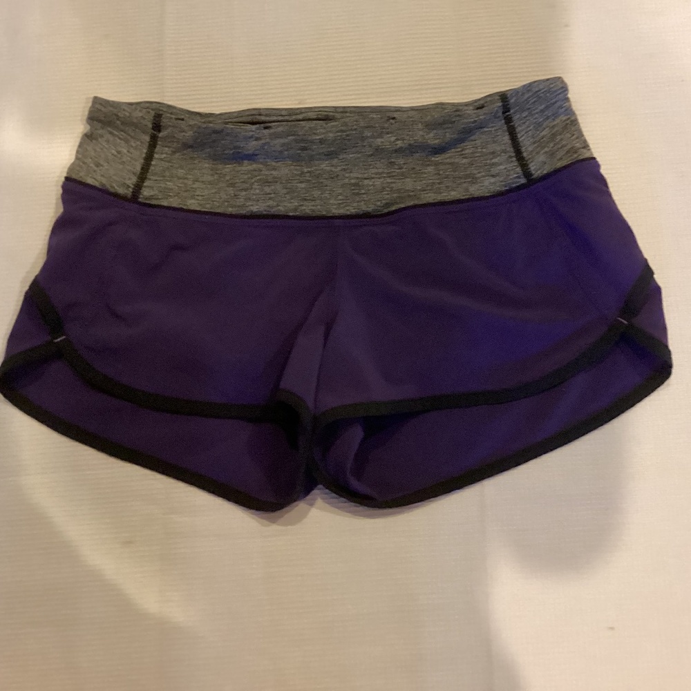 Purple Lululemon Shorts